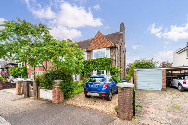 Thumbnail Semi-detached house for sale in Grove Road, Worthing, West Sussex