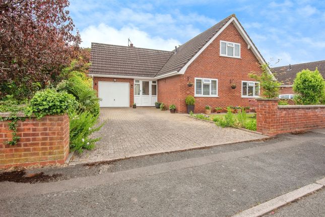 Thumbnail Detached bungalow for sale in Yew Tree Gardens, Hereford