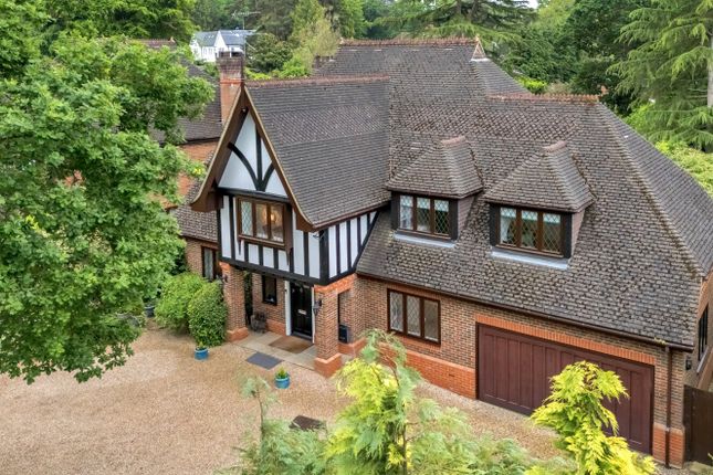 Thumbnail Detached house for sale in Chaucer Grove, Camberley, Surrey