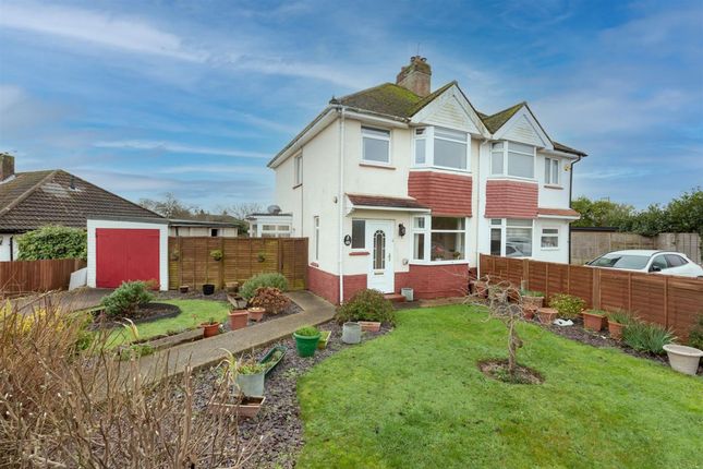 Semi-detached house for sale in Meadowview Road, Sompting