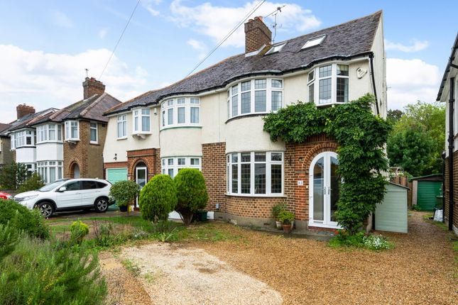 Thumbnail Semi-detached house to rent in Oakland Way, Ewell, Epsom