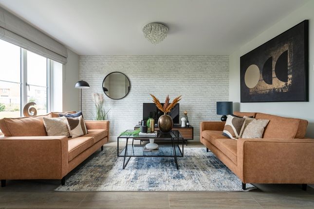 Bright Front Facing Living Room
