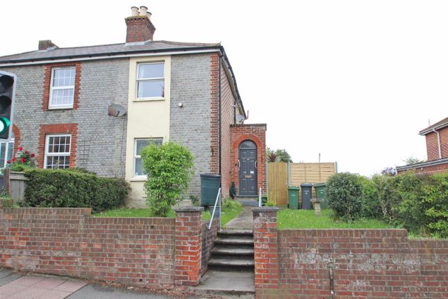 Thumbnail End terrace house for sale in High Street, Wootton Bridge, Ryde