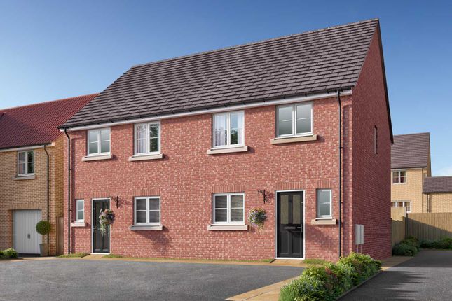 Thumbnail Semi-detached house for sale in "The Eveleigh" at Amos Drive, Pocklington, York