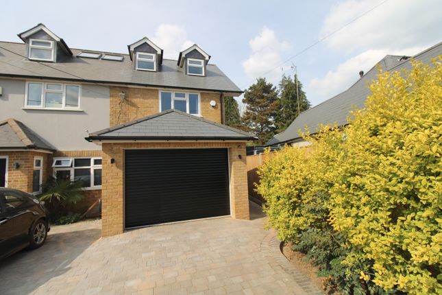 Thumbnail Semi-detached house to rent in Laurels, Salisbury Terrace, Mytchett, Camberley, Surrey