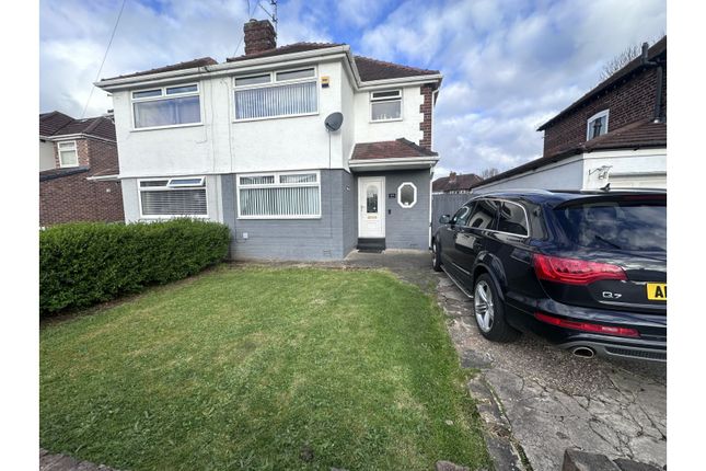 Semi-detached house for sale in Durley Drive, Prenton