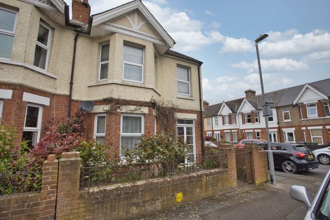 Thumbnail End terrace house for sale in Grange Road, Folkestone