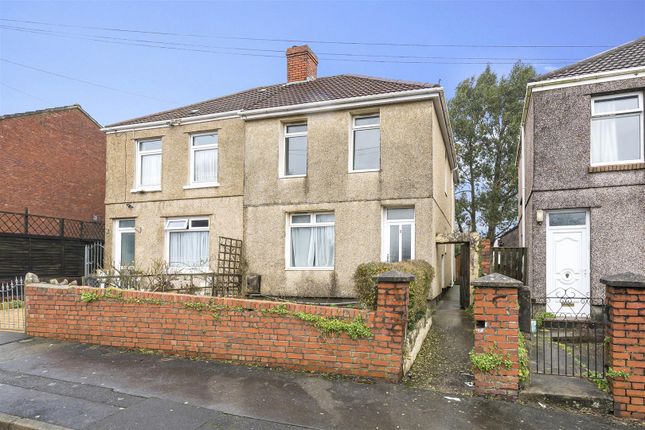 Thumbnail Semi-detached house for sale in St. Clears Place, Penlan, Swansea