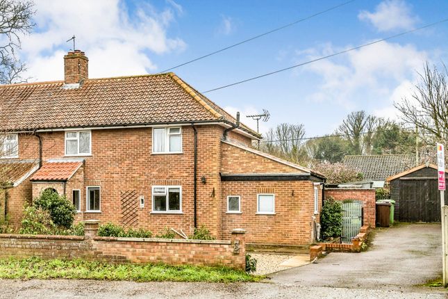 Thumbnail Semi-detached house for sale in Rectory Road, Horstead, Norwich