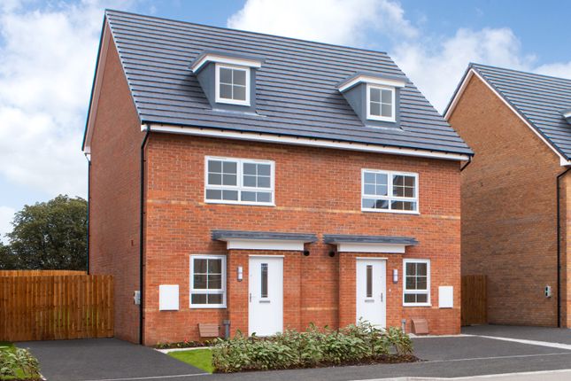 Thumbnail Semi-detached house for sale in "Kingsville" at Salhouse Road, Rackheath, Norwich