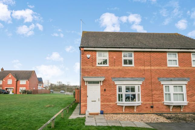 Thumbnail Semi-detached house to rent in Romulus Close, Wootton, Northampton