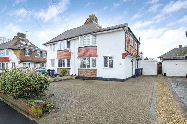 Thumbnail Semi-detached house to rent in Knightwood Crescent, New Malden