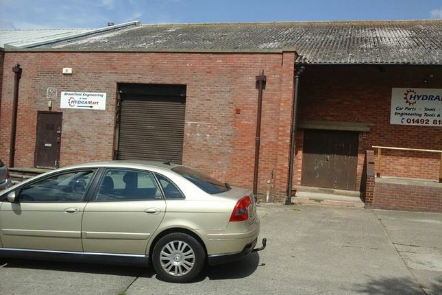 Light industrial to let in Blackmarsh Road, Mochdre