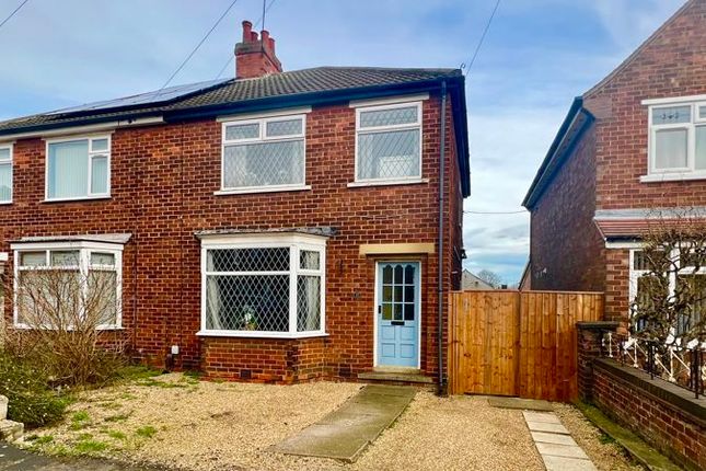 Semi-detached house for sale in Priory Crescent, Scunthorpe