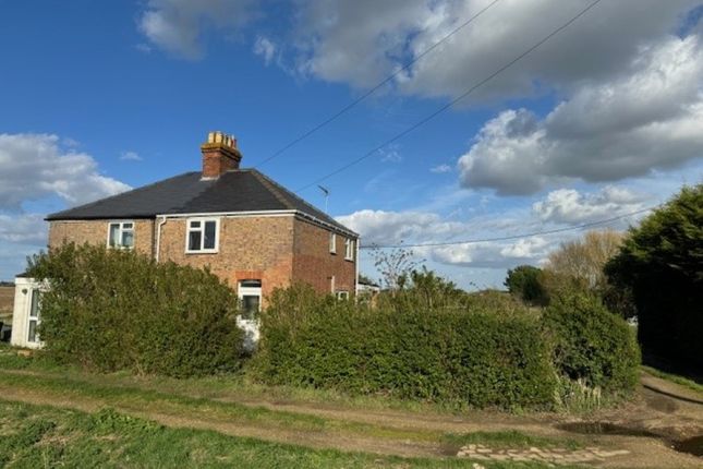 Thumbnail Semi-detached house for sale in 5 West Drove North, Walton Highway, Wisbech, Cambridgeshire