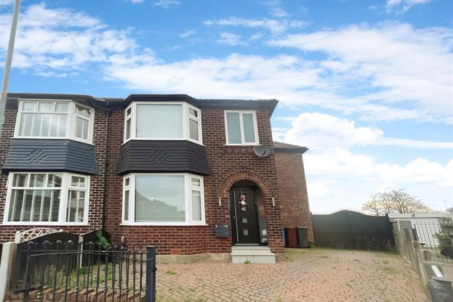 Thumbnail Semi-detached house for sale in Halsey Close, Chadderton, Oldham