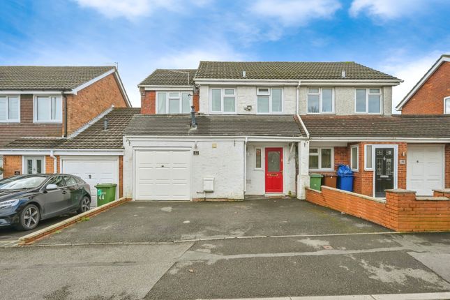 Thumbnail Semi-detached house for sale in Langholm Drive, Cannock, Staffordshire