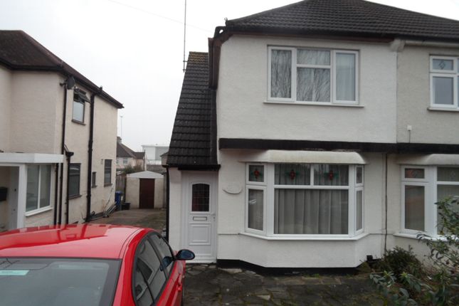 Thumbnail Semi-detached house to rent in Hood Avenue, Orpington