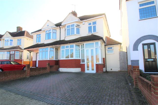 Thumbnail Semi-detached house to rent in Bellman Avenue, Gravesend