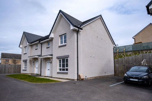 Thumbnail Semi-detached house to rent in Wellpark, Kemnay, Aberdeenshire