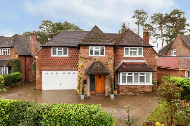 Thumbnail Detached house for sale in Greenways, Church Crookham, Fleet
