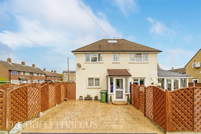 Thumbnail End terrace house for sale in Cambria Gardens, Stanwell, Staines