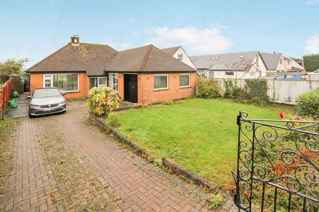 Thumbnail Detached bungalow for sale in Pleasant View, Port Road East, Barry