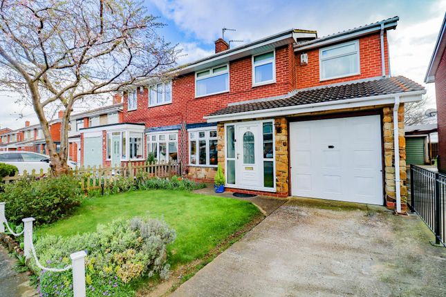 Thumbnail Semi-detached house for sale in Chadderton Drive, Stainsby Hill, Stockton-On-Tees
