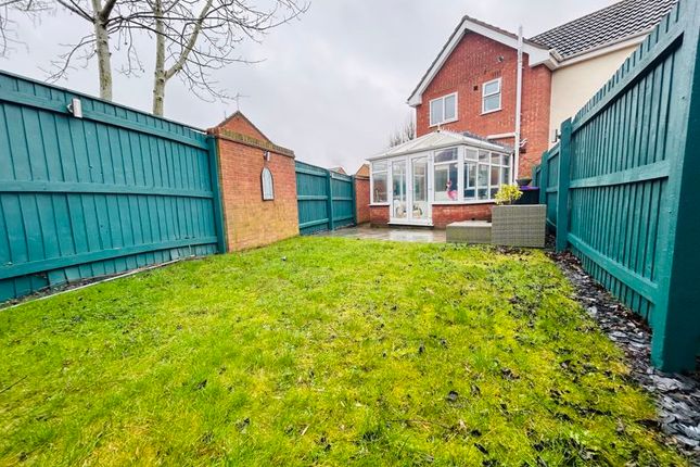 Semi-detached house for sale in Bradley Close, Louth