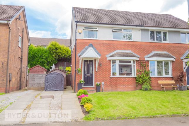 Thumbnail Semi-detached house for sale in Lower Dingle, Moorside, Oldham, Greater Manchester