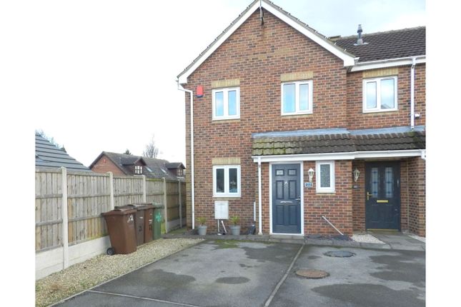 Thumbnail Town house for sale in Northfield Grove, South Kirkby