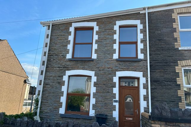 Thumbnail End terrace house to rent in School Road, Neath