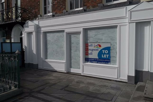 Retail premises for sale in The Carriages, Victoria Street, Weymouth