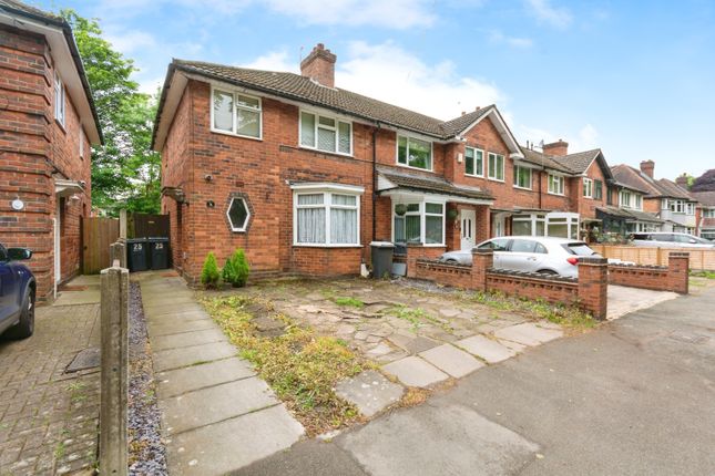 Thumbnail End terrace house for sale in Greenwood Avenue, Birmingham, West Midlands