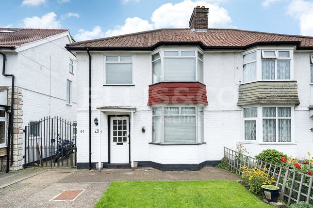 Thumbnail Semi-detached house for sale in Bunns Lane, Mill Hill, London