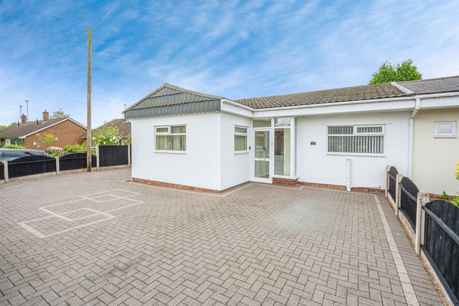 Thumbnail Semi-detached bungalow for sale in East Road, Brinsford Featherstone, Wolverhampton
