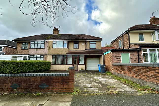 Thumbnail Semi-detached house for sale in Bowring Park Avenue, Liverpool