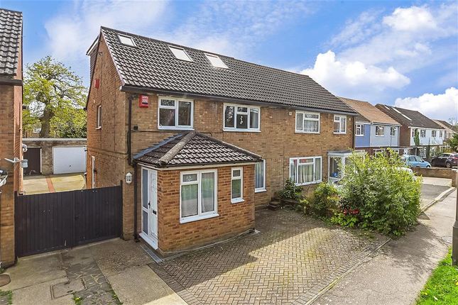 Thumbnail Semi-detached house for sale in Langley Walk, Langley Green, Crawley, West Sussex