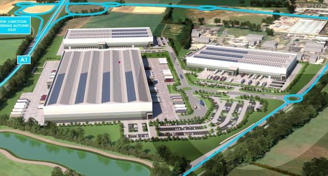 Thumbnail Industrial for sale in Grantham Distribution Park, Grantham, 7Uh, United Kingdom