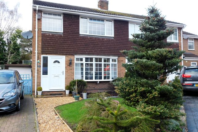 Semi-detached house for sale in Dalefield Drive, Swadlincote