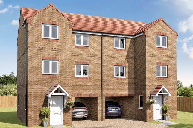 Thumbnail Semi-detached house for sale in Horsley Park, Gainsborough, Lincolnshire