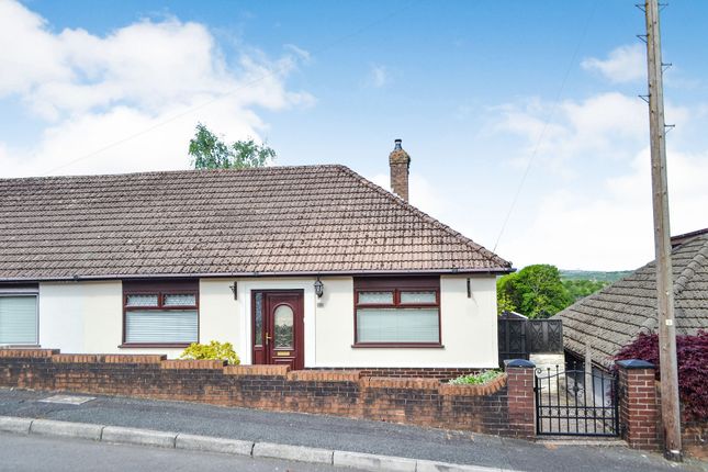 Thumbnail Semi-detached bungalow for sale in Manor Way, Briton Ferry, Neath, Neath Port Talbot.