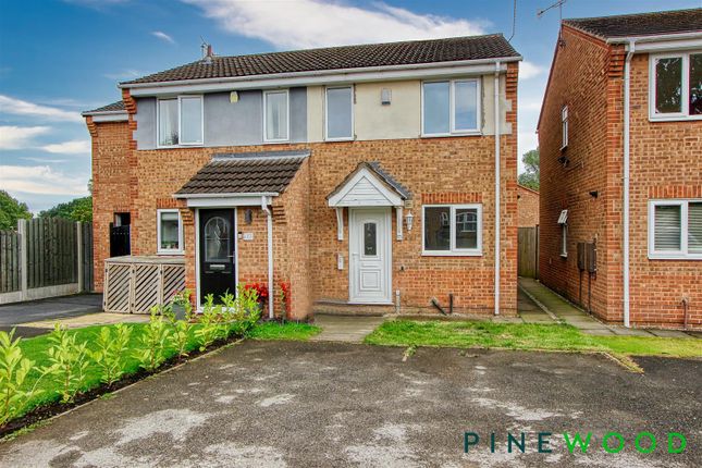 Semi-detached house to rent in Alpine Grove, Hollingwood, Chesterfield, Derbyshire