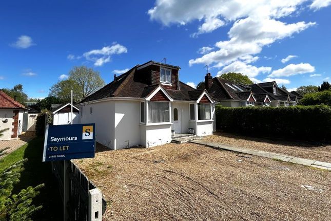 Thumbnail Detached bungalow to rent in Scotts Grove Close, Chobham, Woking