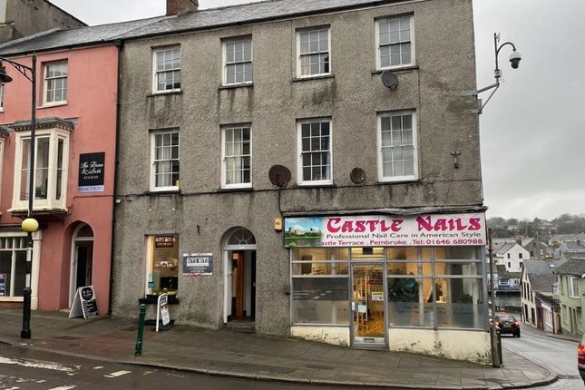 Thumbnail Retail premises for sale in 1 Castle Terrace, Pembroke, Pembrokeshire