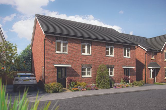 Semi-detached house for sale in "Rowan" at Station Approach, Westbury
