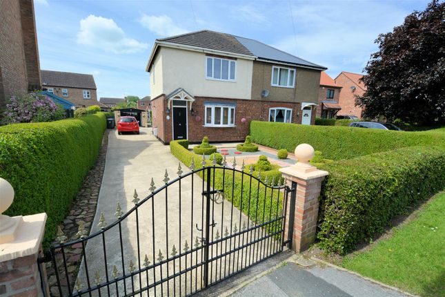 Semi-detached house for sale in Mill Lane, Hemingbrough, Selby