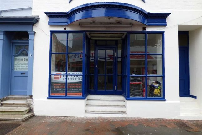 Retail premises for sale in St. Thomas Street, Weymouth