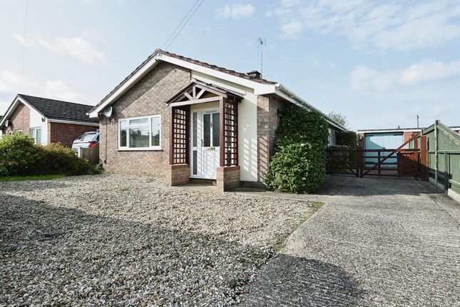 Thumbnail Detached bungalow for sale in Meadow Close, Shipdham, Thetford