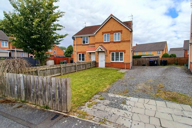 Thumbnail Semi-detached house to rent in Warner Avenue, St. Helen Auckland, Bishop Auckland, County Durham